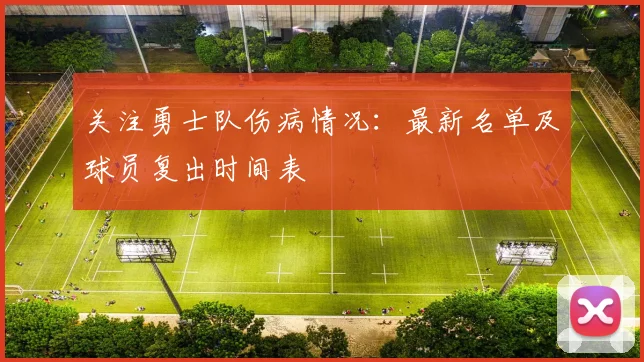 关注勇士队伤病情况：最新名单及球员复出时间表